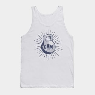 Vintage gym logo Tank Top